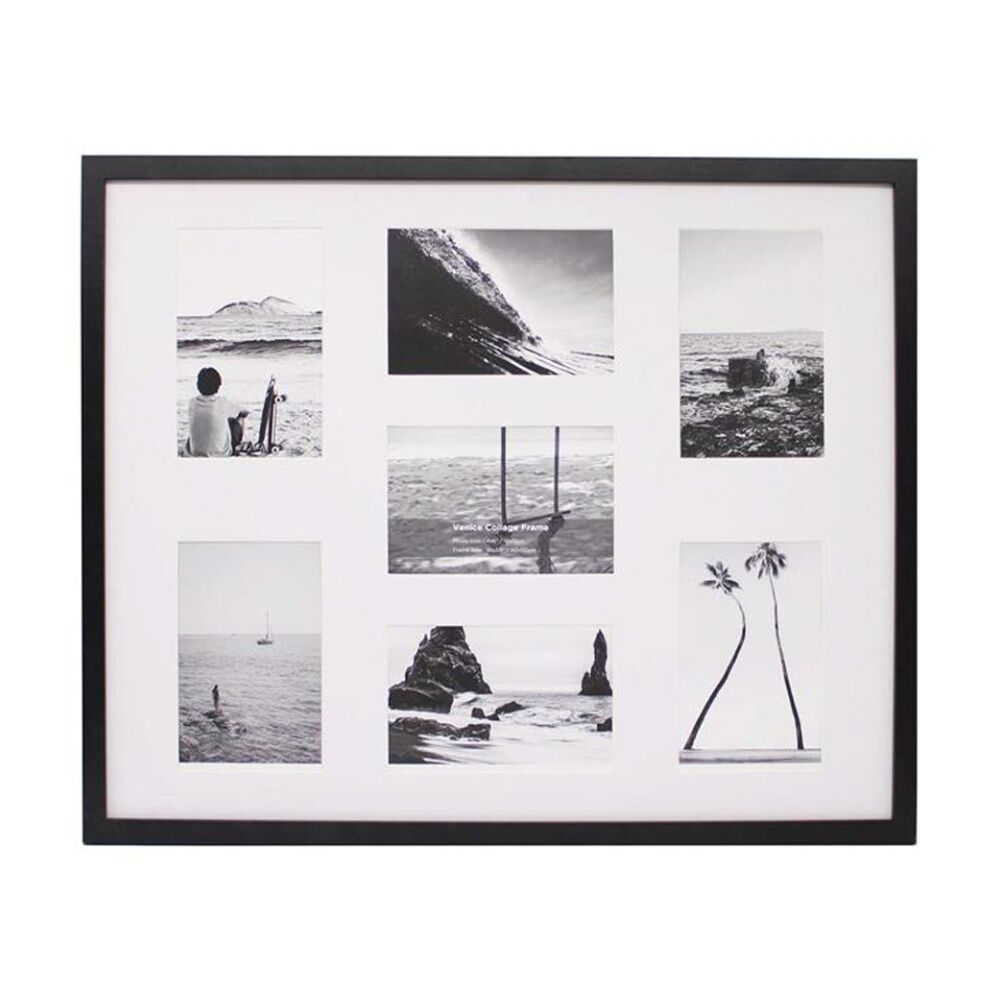 Braz Venice Collage Image Photo Document Display Frame 40x50cm Black (4 Pack) — image 2