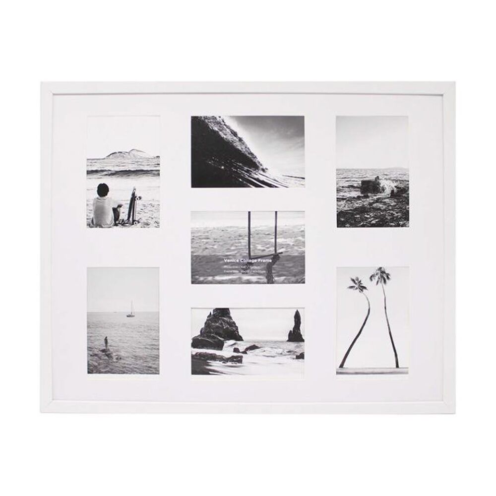 Braz Venice Collage Image Photo Document Display Frame 40x50cm White (2 Pack) — image 2