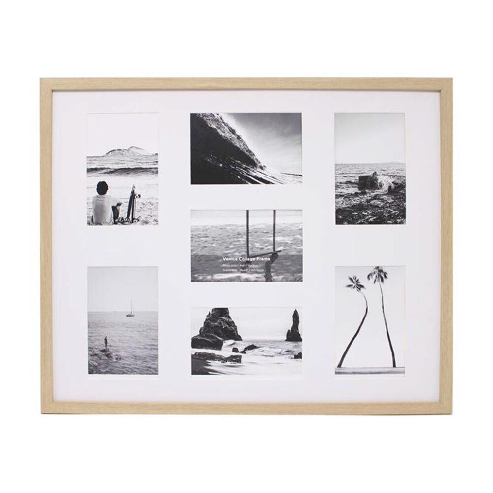 Braz 40x50cm Beech Venice Collage Image Photo Document Display Frame