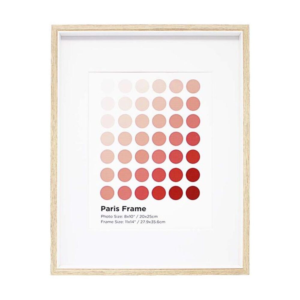 Braz 27.9x35.6cm Beech Paris Image Photo Document Display Frame