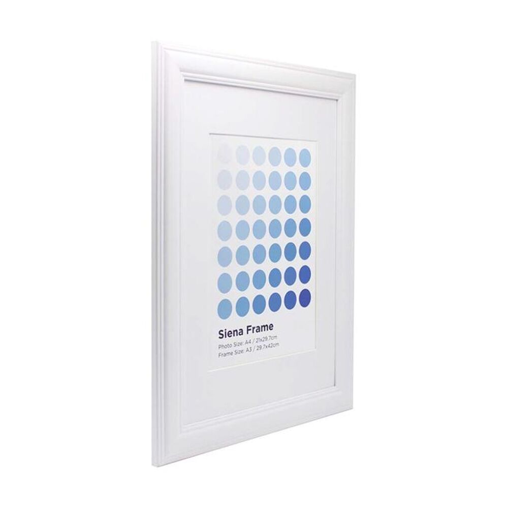 Braz A3 Siena Image Photo Document Display Frame 29.7x42cm White (2 Pack) — image 3