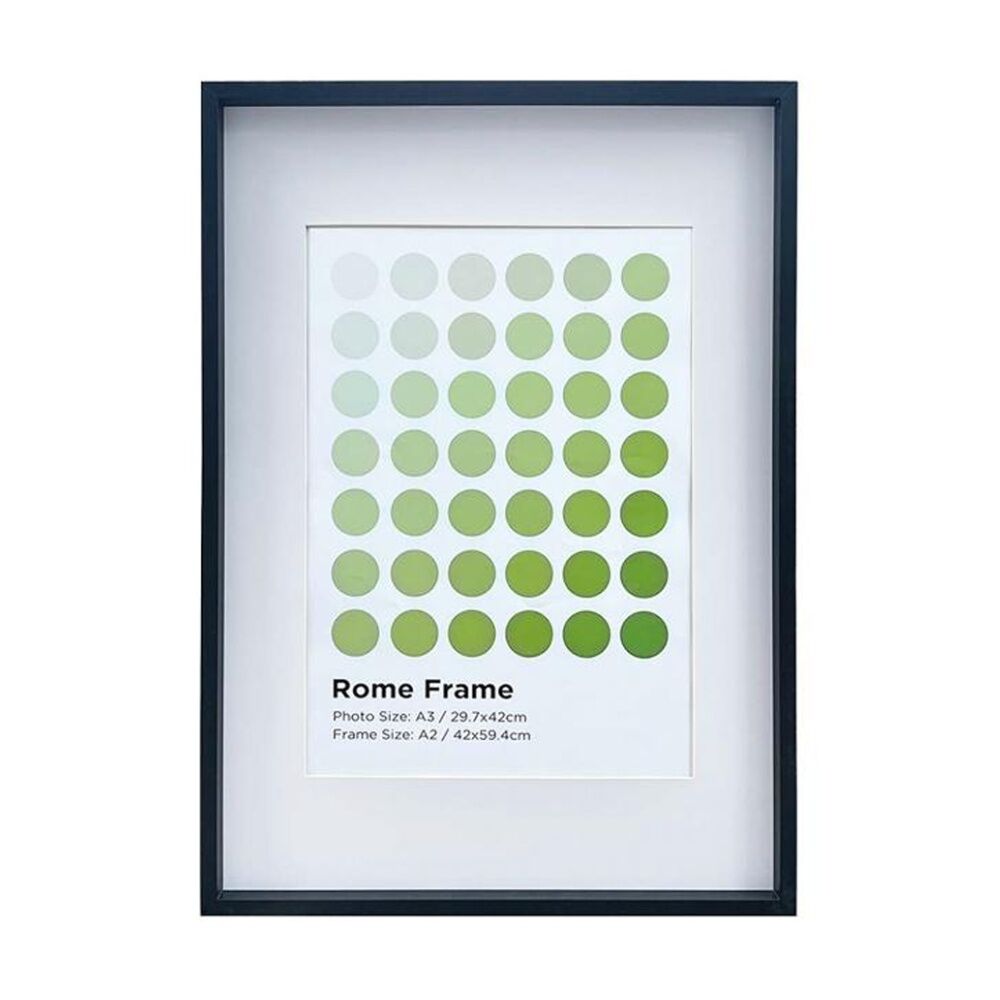 Braz 42x59.4cm Black A2 Rome Image Photo Document Display Frame
