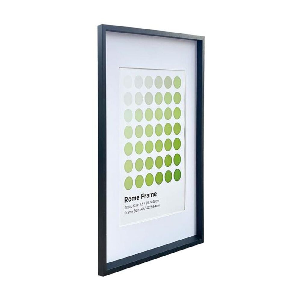 Braz 42x59.4cm Black A2 Rome Image Photo Document Display Frame — image 2