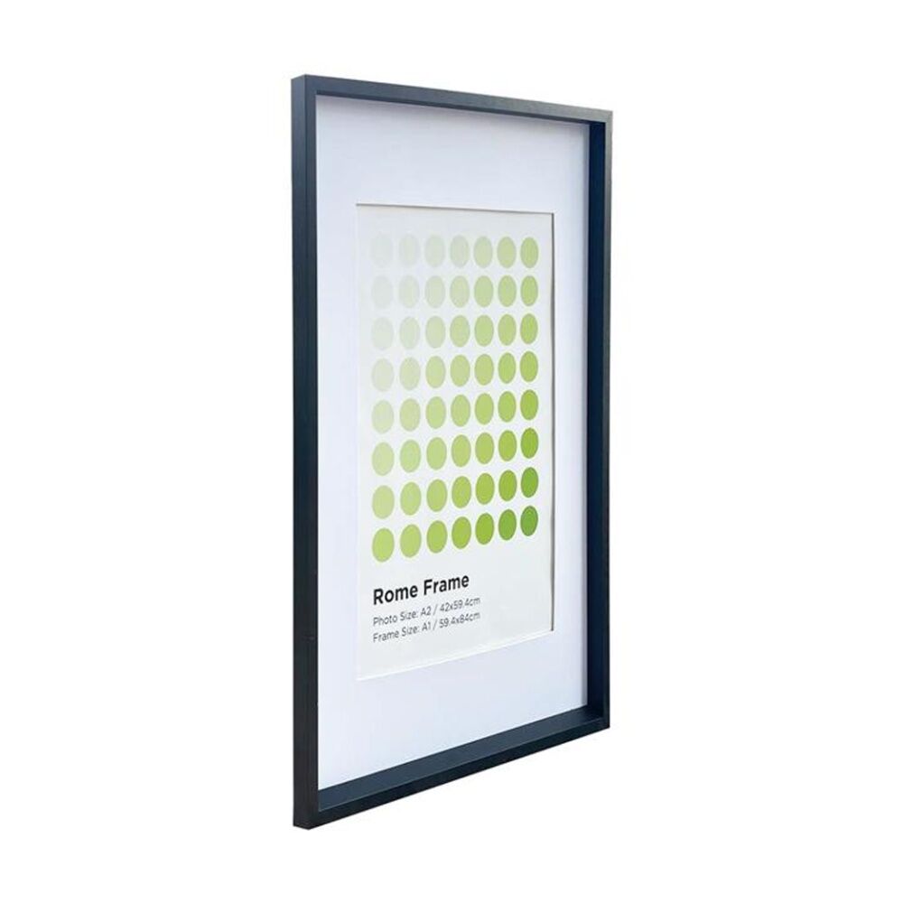 Braz A1 Rome Image Photo Document Display Frame 59.4x84cm Black (4 Pack) — image 3