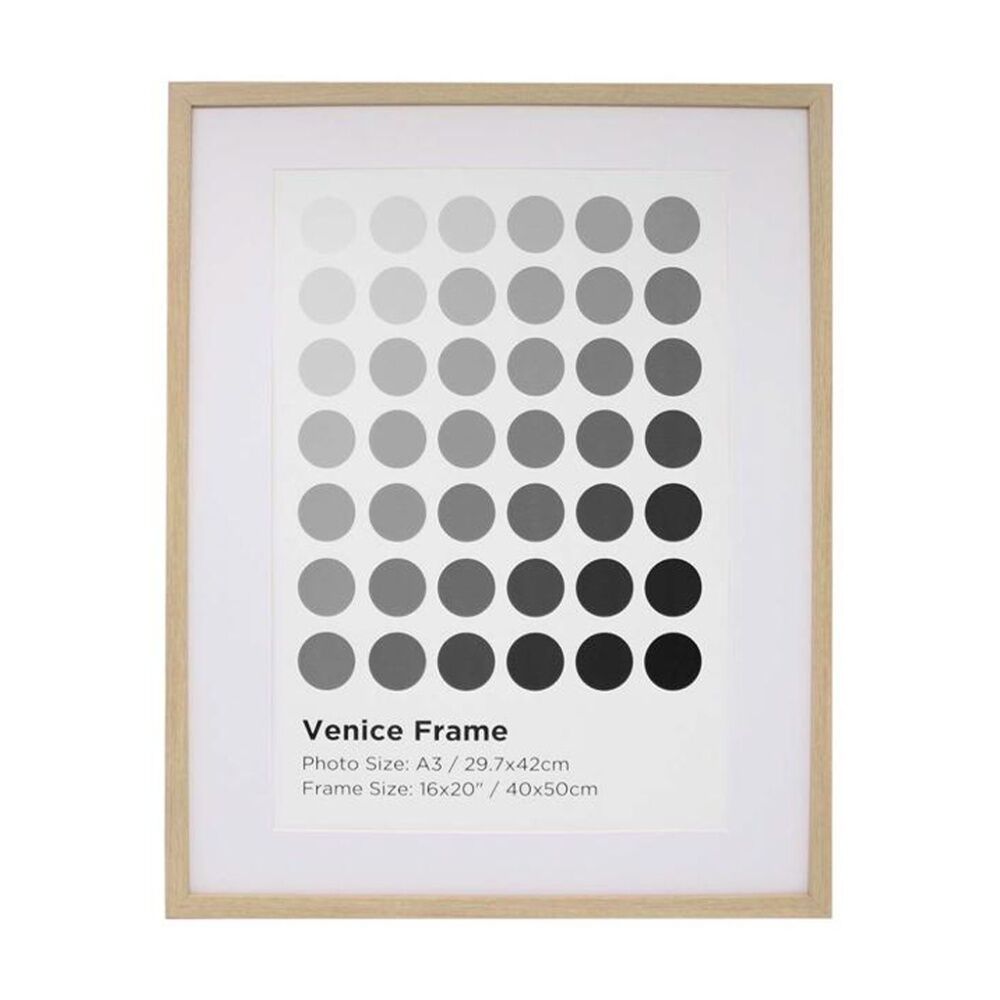 Braz Venice Image Photo Document Display Frame 40x50cm Beech (2 Pack) — image 2