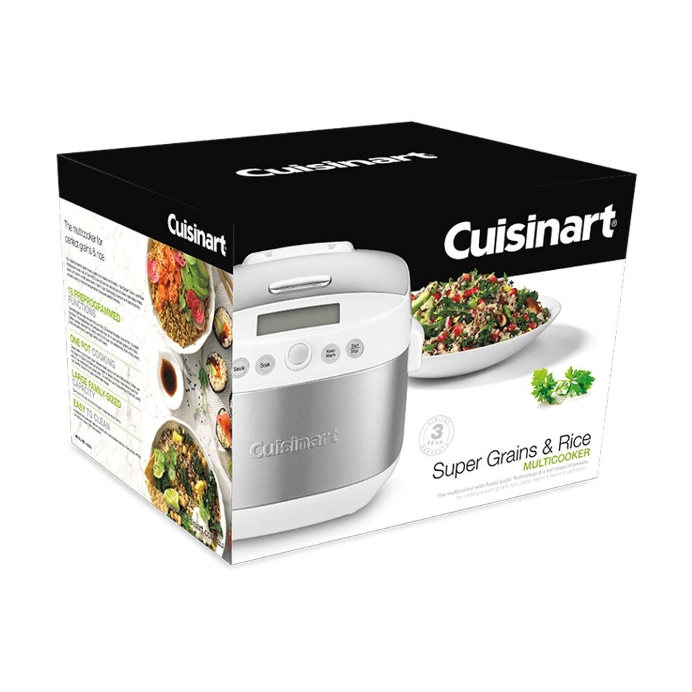Cuisinart Super Grains & Electric Rice Cooker 10 Cup Capacity Grey — image 4