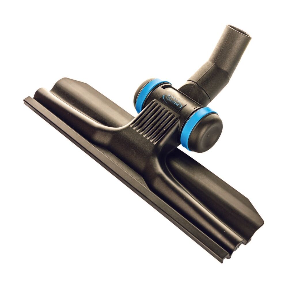 Cleanstar Extra Large XL Low Profile Floor Tool With Wheels - 32mm - Dual Lint Pickers - Swivel Neck - 36cm Width - Non Scratch Wheels - 32mm Vacuum