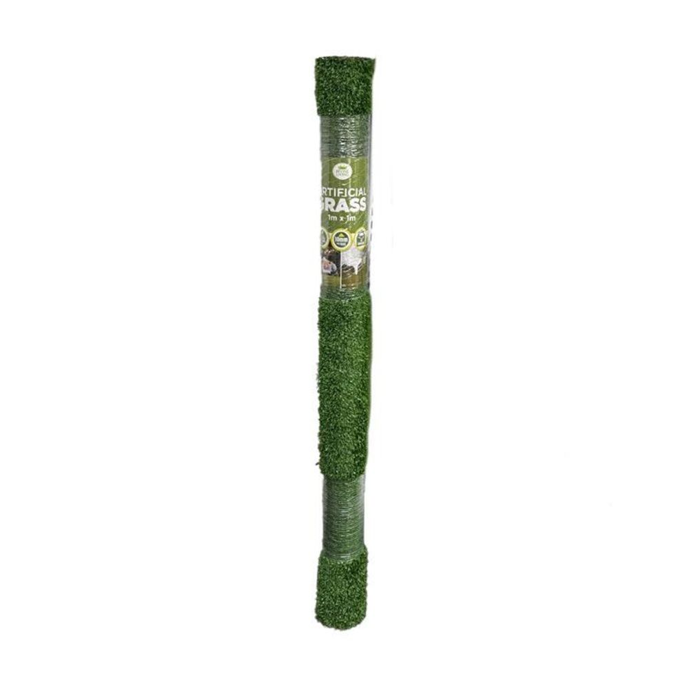 Braz Artificial Grass Turf Mat Lawn 10mm Rolled 1x1m Green (11 Pack) — image 2