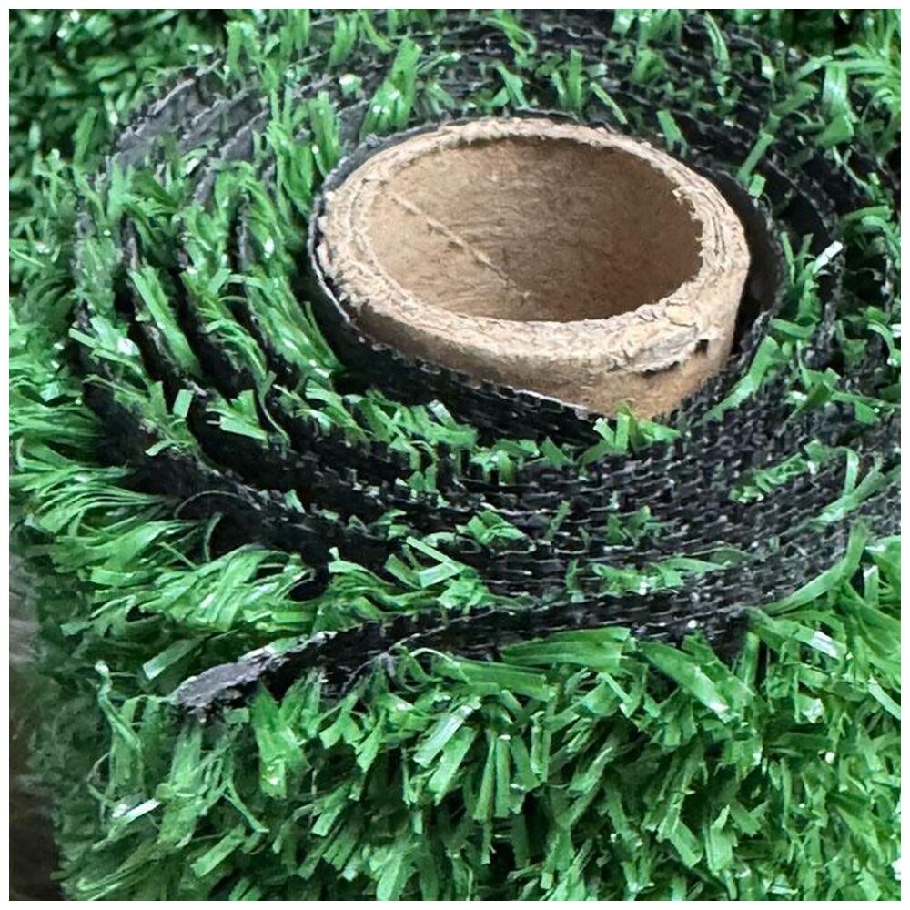 Braz 1x1m Green Artificial Grass Turf Mat Lawn 10mm Rolled — image 2