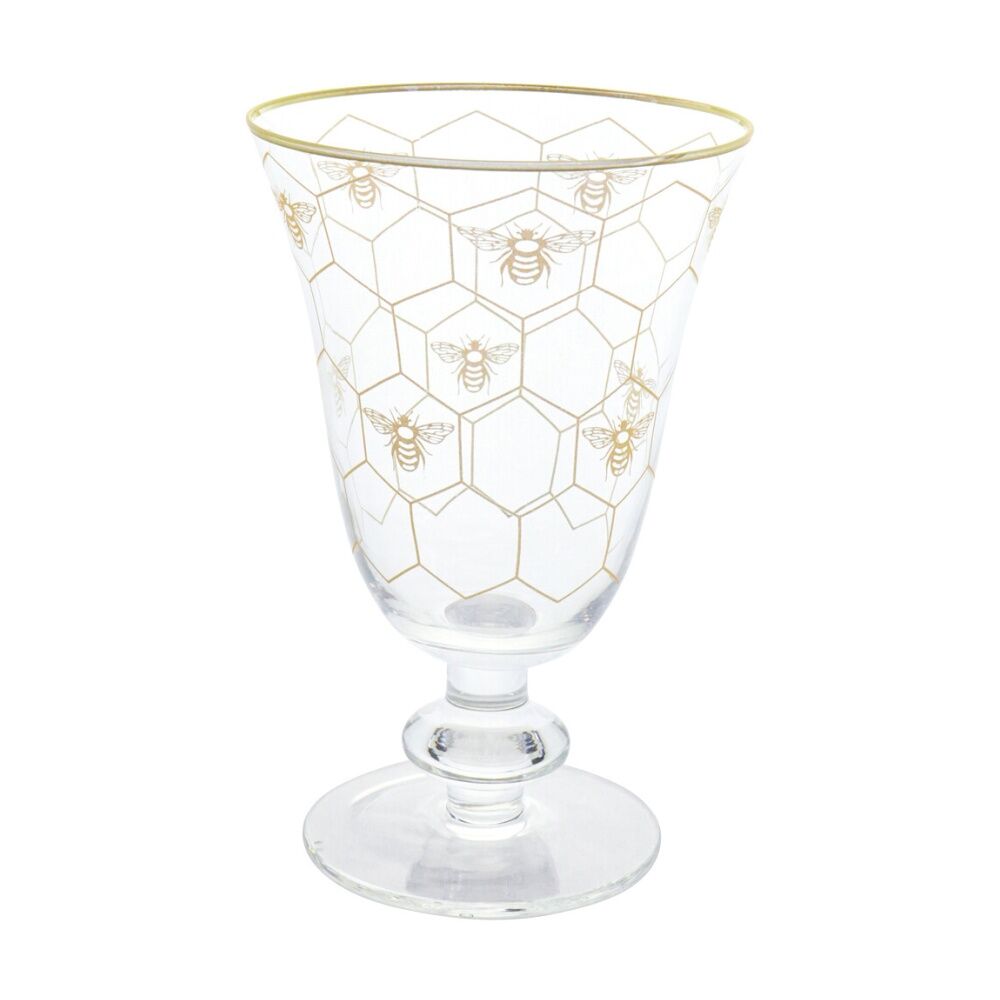 LVD 16x11x7.5cm Honeycomb Bee Wine/Water Glass Barware/Drinkware Decor 350ml