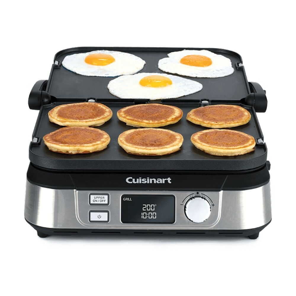 Cuisinart Griddler & Deep Pan Electric Sandwich Maker 1600W Stainless Steel — image 4