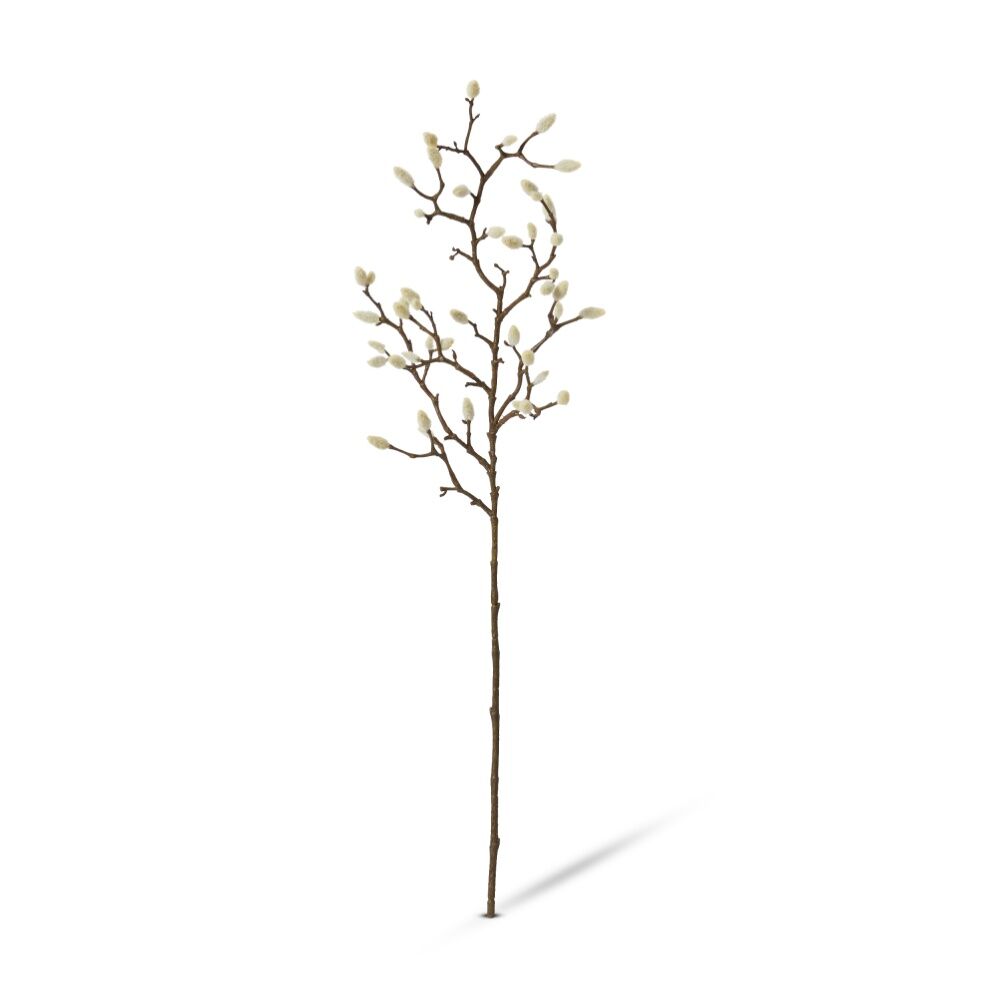 E Style Magnolia Bud Spray Realistic Artificial Flower Natural 25x10x74cm E Style