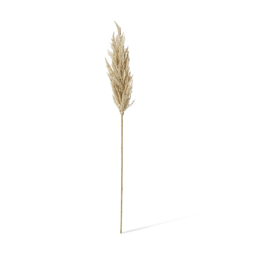 E Style Pampas Grass Stem Realistic Artificial Flower Plastic Beige 94cm (2 Pack) — image 2