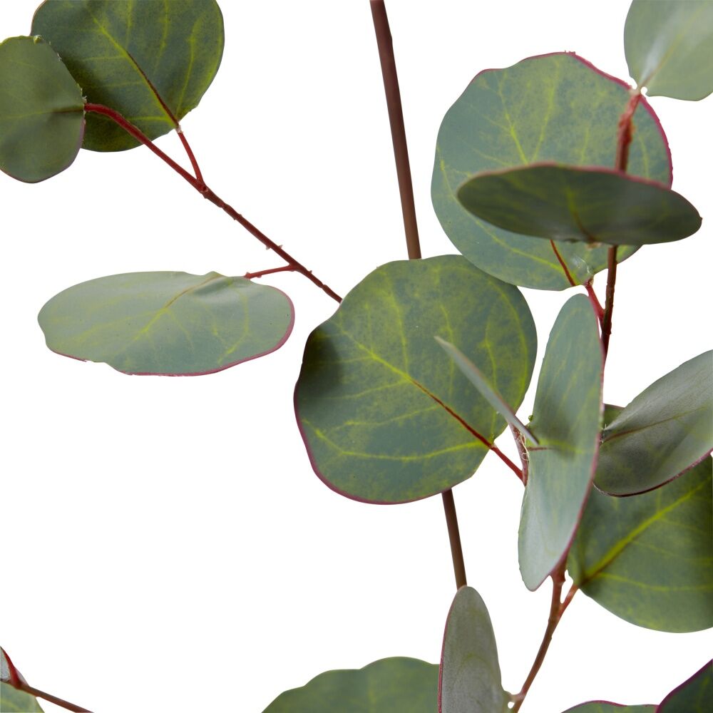 E Style Eucalyptus Silver Dollar Spray Artificial Flower Green 99cm (2 Pack) — image 3