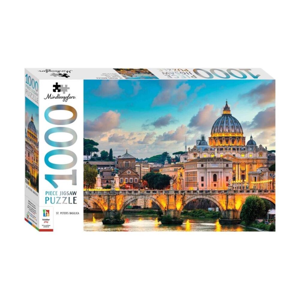 Hinkler Mindbogglers St Peters Basilica Jigsaw Puzzle Enthusiasts (1000 Pieces)