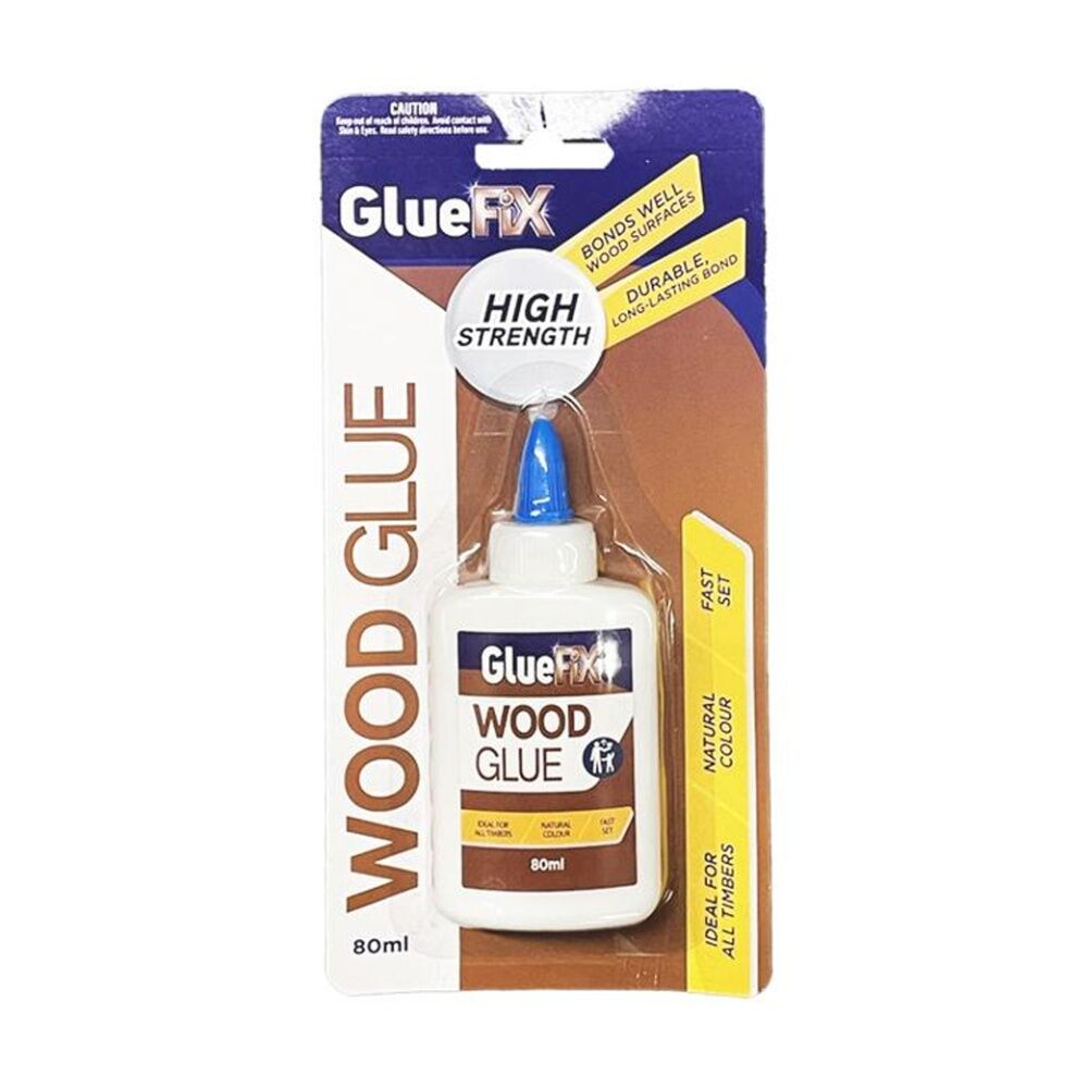 Gluefix Adhesive High Strength Quick Dry Wood Glue Tube 80ml (12 Pack) — image 2