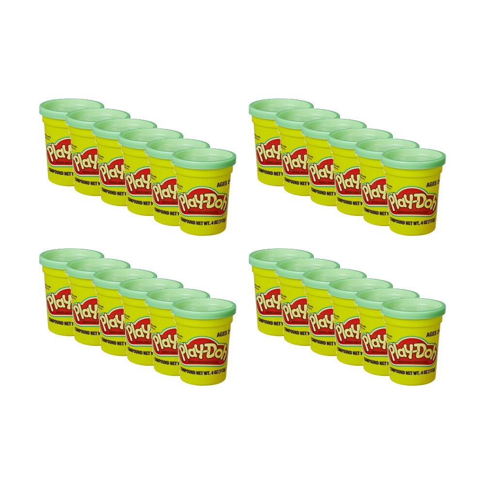 Playdoh Single Can Kids Pretend Play Modeling Compound 2y+ Assorted (24 Pack)