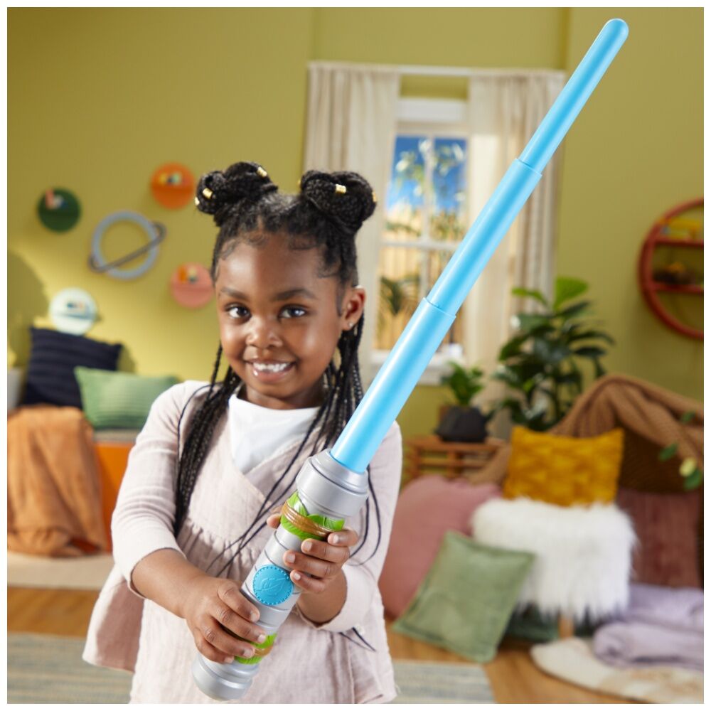 Star Wars Young Jedi Lightsabre Kids Play Toy Green/Blue/Pink Assorted (2 Pack) — image 8