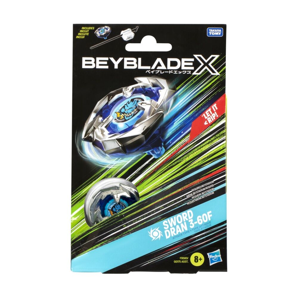 Beyblade x 8y+ Kids Battle Play Toy Starter Pack Top w/ Launcher Assorted — image 2