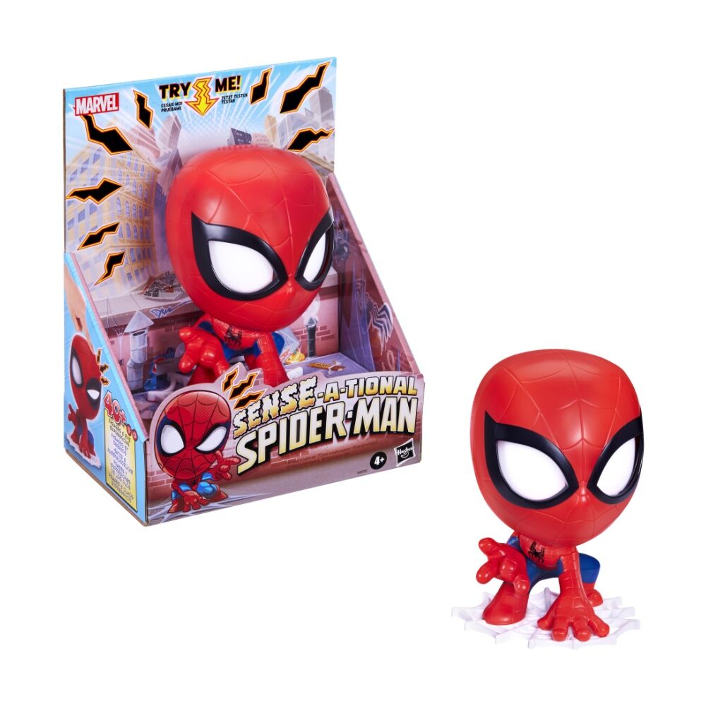 Spiderman Spider Sense - Electronic Figure With Light-Up Eyes - Over 40 Phrases And Animated Eye Expressions - Superhero Toy - Marvel Toy - Kids — image 3