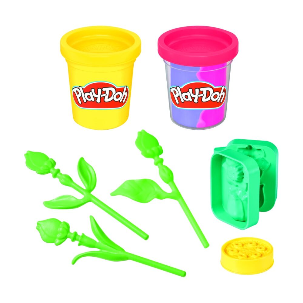 Playdoh Lil Flowers Modeling Compound Kids Play Toy Multicolour Assorted (2 Pack) — image 6