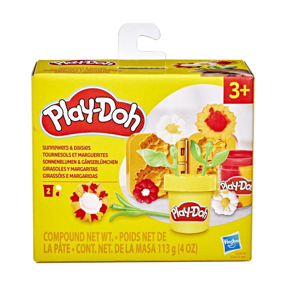 Playdoh Lil Flowers Modeling Compound Kids Play Toy Multicolour Assorted (2 Pack) — image 7