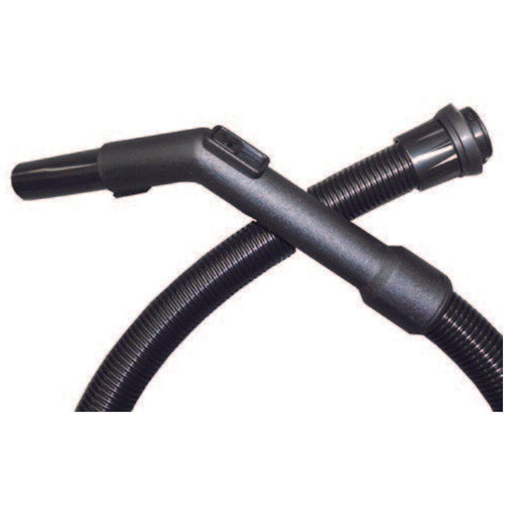 Cleanstar Complete Hose 3 LUG - Black - 32mm 1.2m To Suit Backpacks - Backpack Vacuum Hose - Lightweight Flexible Design - Fits Nilfisk And Pullman