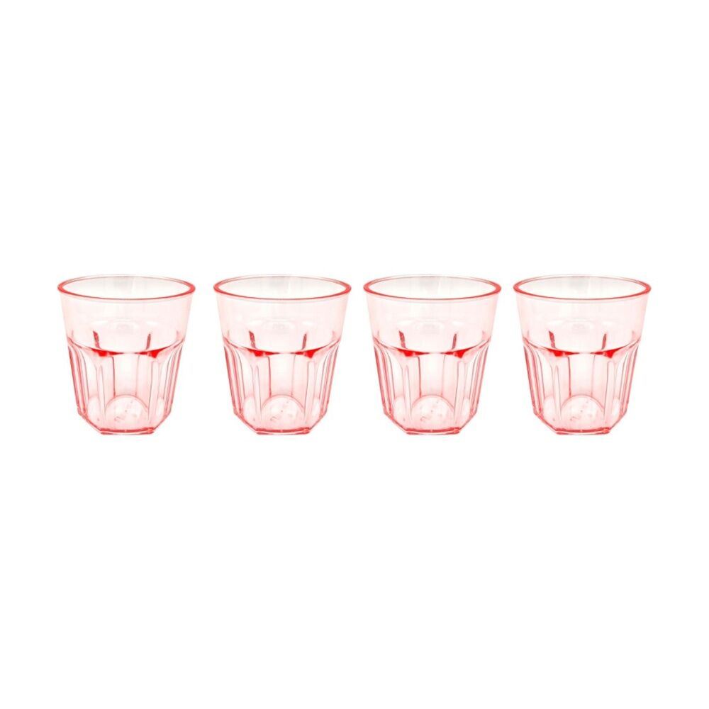 Partyware 4pc Partyware Reusable Drinking Tumbler Cup Set 270ml Assorted (12 Pack)