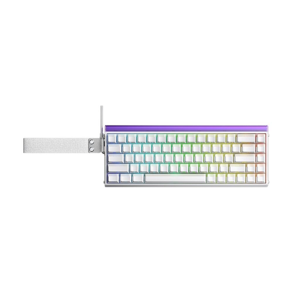 Aula White Hero 68 Wired Magnetic Switch 8K Returns RGB Keyboard