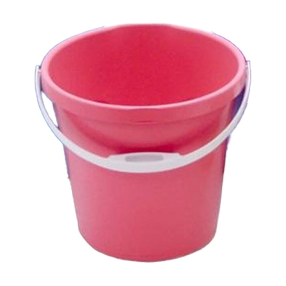 Braz 12L Multi Colour Super Clean Cleaning Round Bucket w/ Handle Assorted