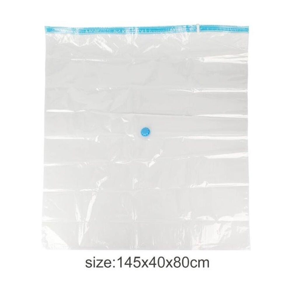 Braz 2pc Braz Reusable Vacuum Sealed Clothes Storage Bags XXL 145x40cm Cube (4 Pack) — image 3