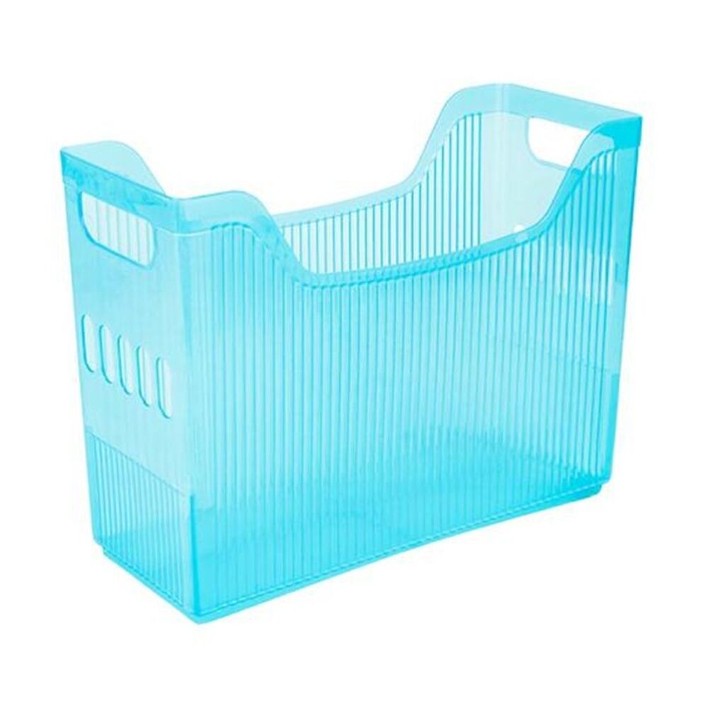 Braz Jely Blue/Pink/Grey/Clear Magazine Holder Stationery Storage Assorted — image 2