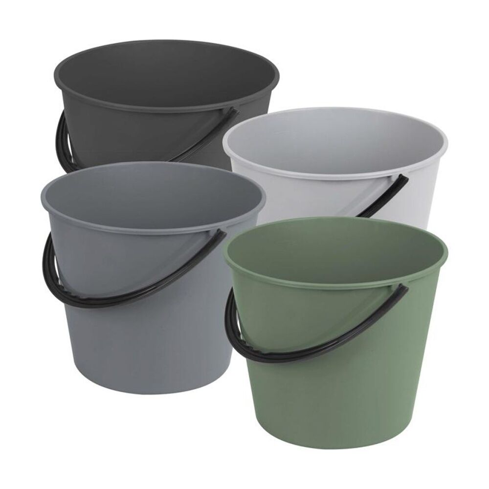 Braz 26x29x25cm Multi Colour 9.3L Cleaninig Bucket w/ Handle Assorted — image 4
