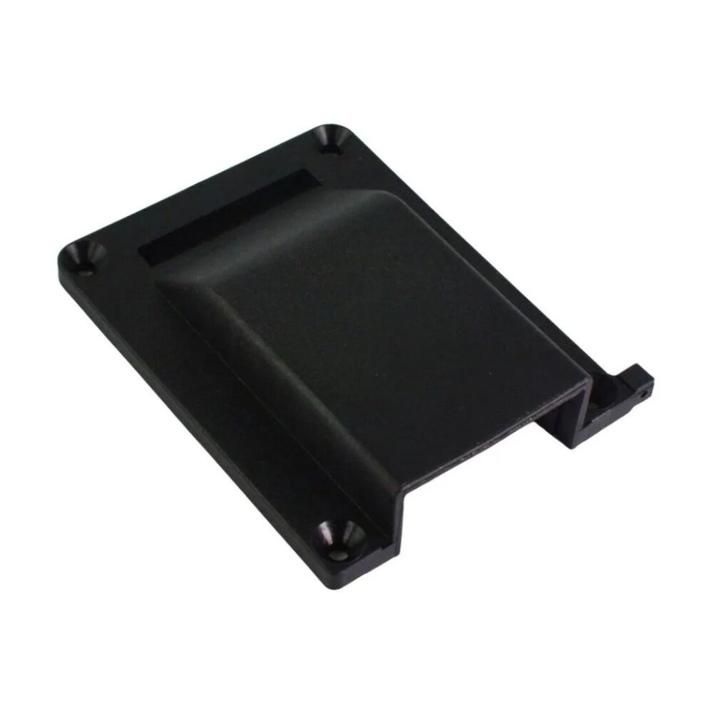 Hulk Slimline Single Surface Mount 50A Anderson Plug Housing - UV Resistant Nylon Matte Finish - Black - Suitable for 4x4 Solar Caravan RV — image 4