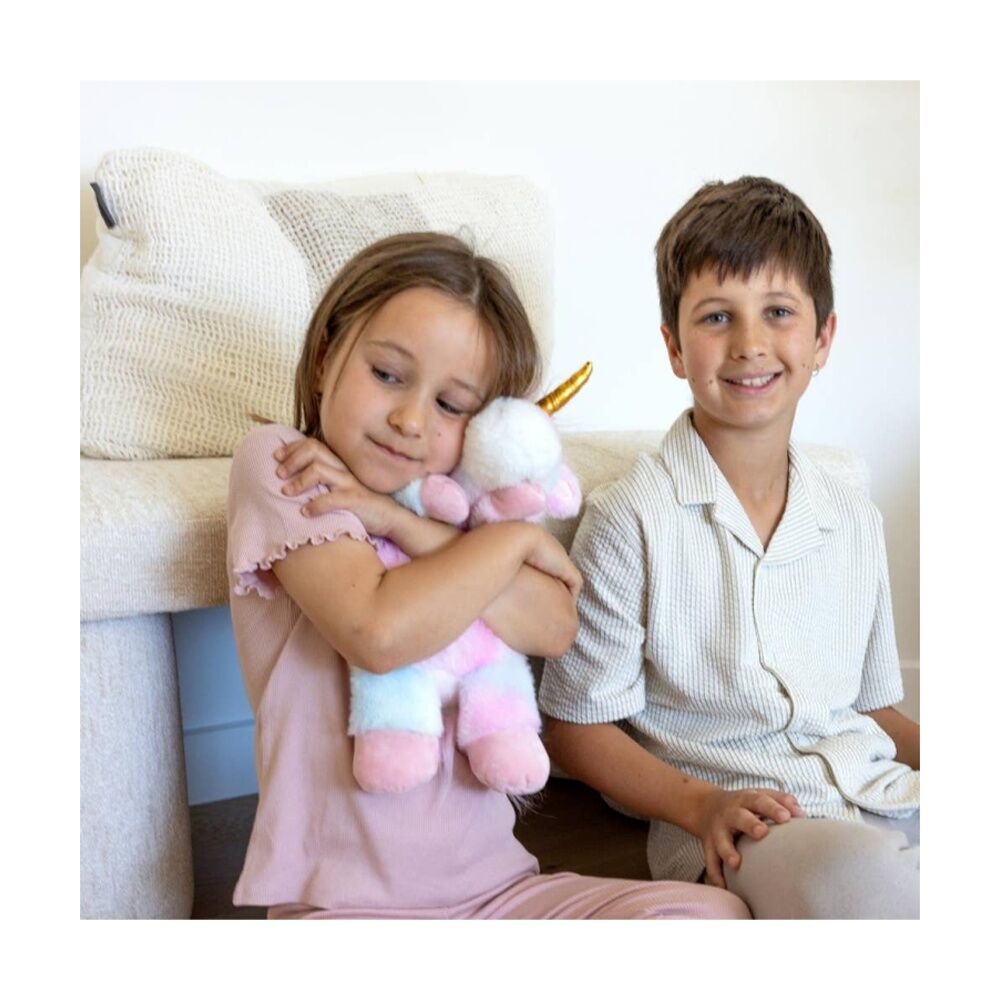 Toasty Hugs Cupcake Unicorn Plush Toy - Microwave Heatable And Freezer Coolable - Flame Resistant Fabric With Weighted Tourmaline Filling - Multi — image 5