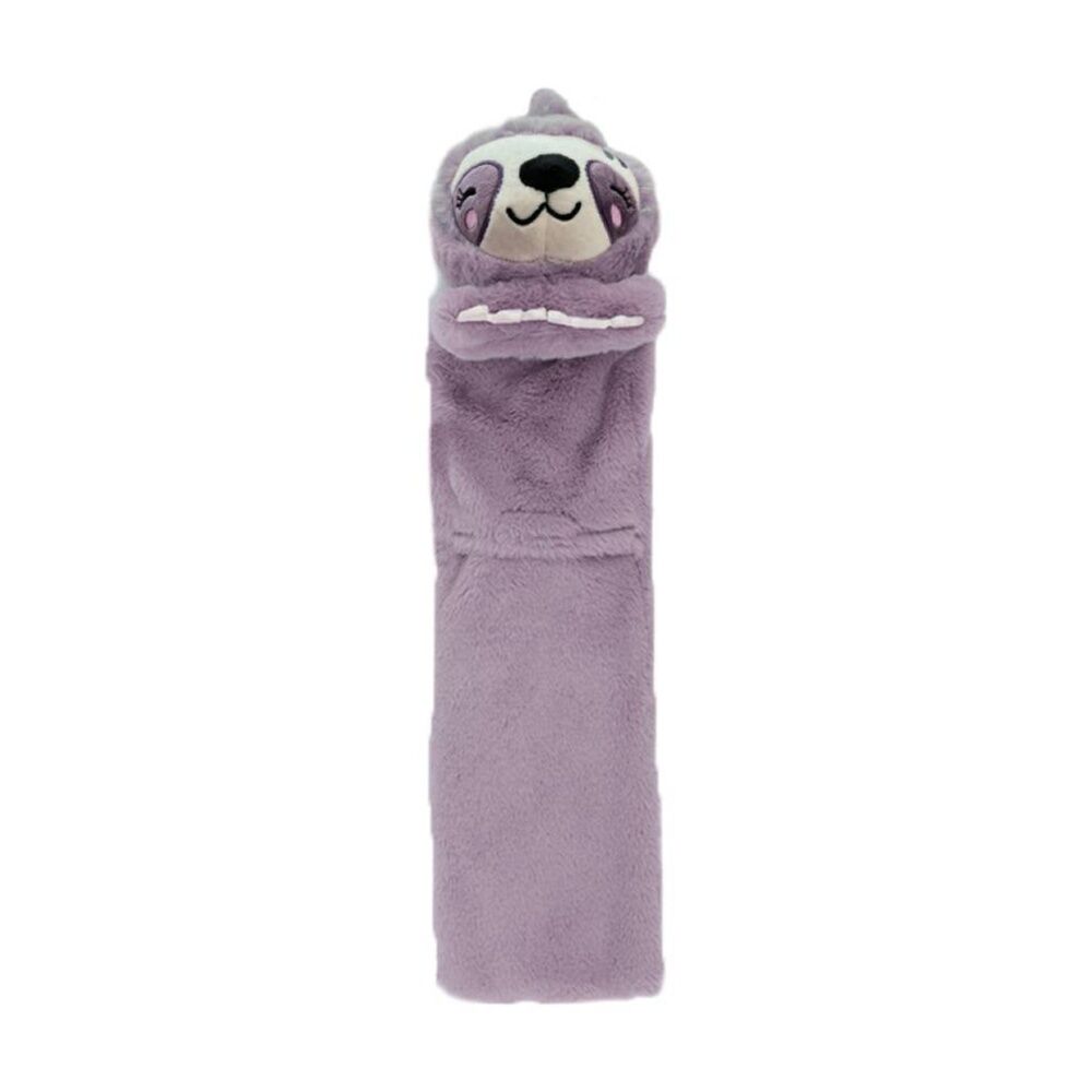 Toasty Hugs Sadie Sloth Neck Wrap - Microwave Heatable And Freezer Coolable - Flame Resistant Fabric With Weighted Tourmaline Filling For Soothing
