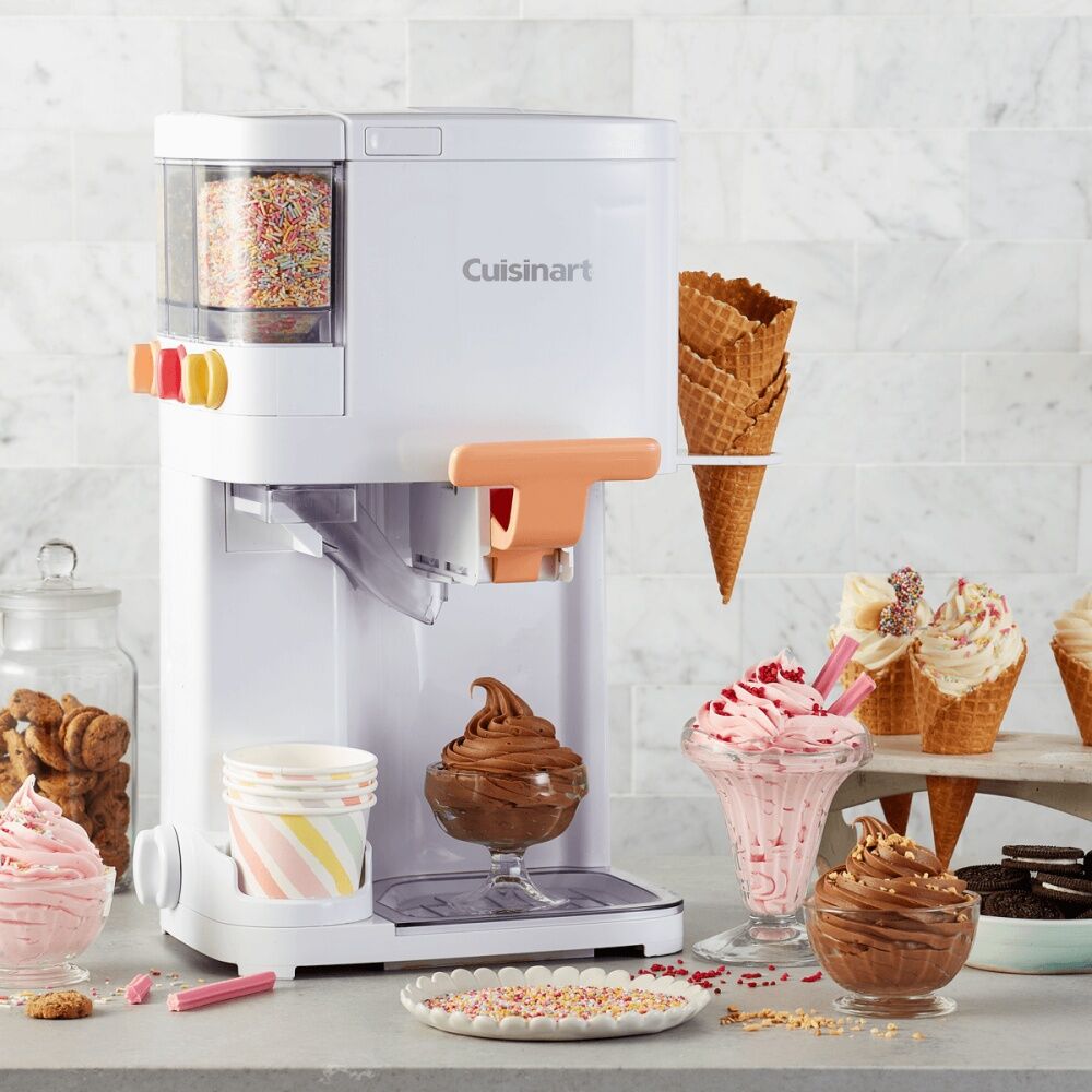 Cuisinart The Soft Serve Ice Cream Dessert Maker 1.5L White — image 2