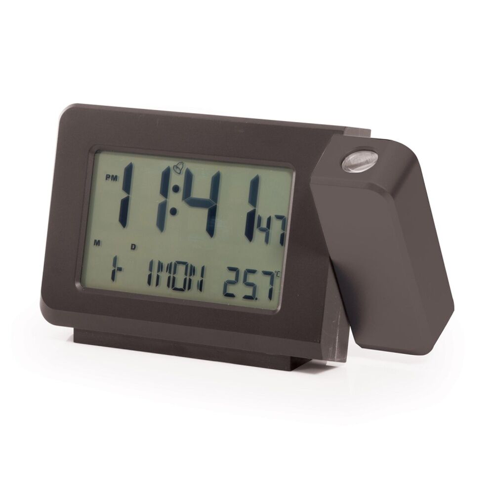 Maverick Desktop Projector LED Clock Black Digital Time Projection Alarm Maverick