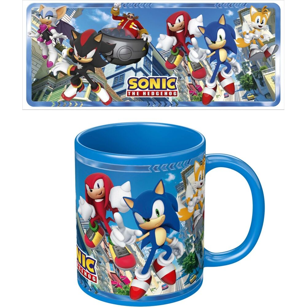 Sonic the Hedgehog Sonic-Characters Ceramic Coffee Drinking Mug Blue (6 Pack) — image 3