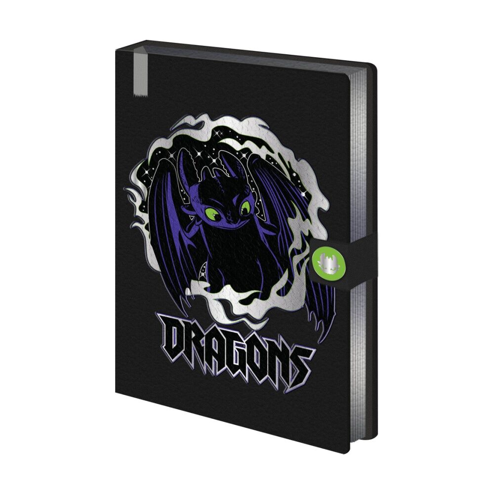 How to Train Your Dragon A5 21x16cm to Toothless Premium Notebook