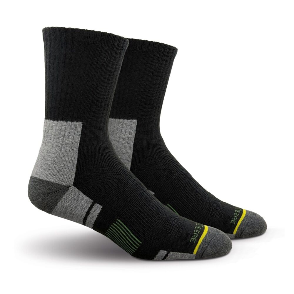 John Deere Crew Performance Socks (Size 10-13) Mens (6 Pieces) — image 5