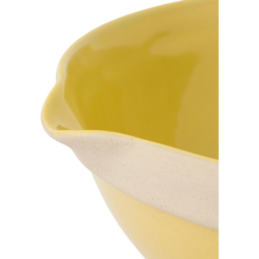 Jamie Oliver Big Love Everyday Mixing Bowl 1.4L 22cm Yellow Stoneware — image 3