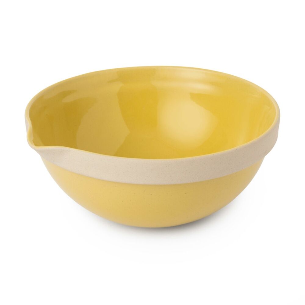 Jamie Oliver Big Love Everyday Mixing Bowl 1.4L 22cm Yellow Stoneware