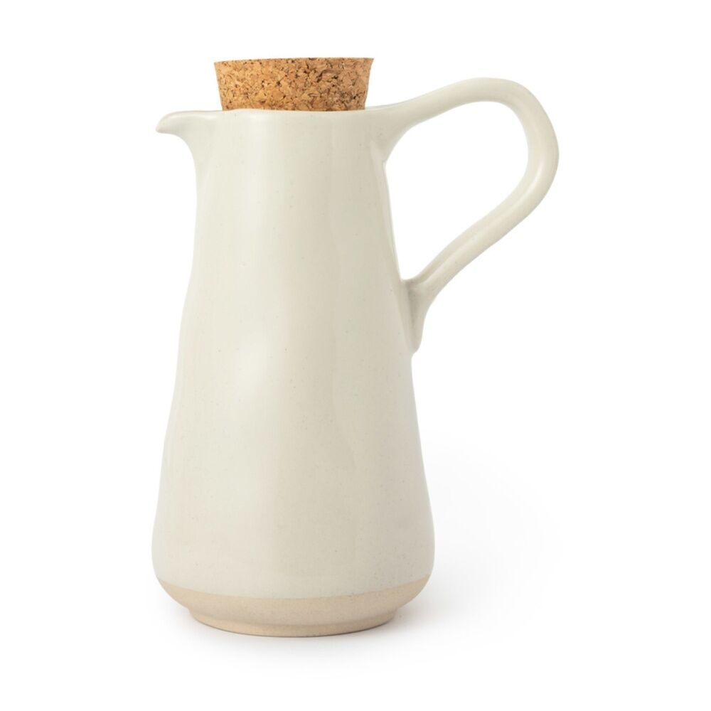 Jamie Oliver 450mL Big Love Delightful Stoneware Oil & Vinegar Drizzler White — image 3
