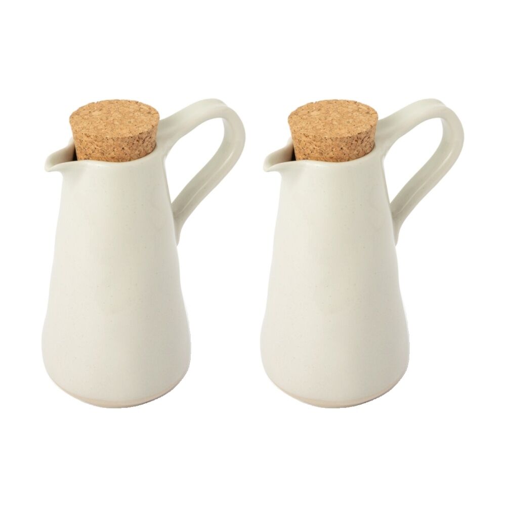 Jamie Oliver Big Love Delightful Stoneware Oil & Vinegar Drizzler 450mL (2 Pack)