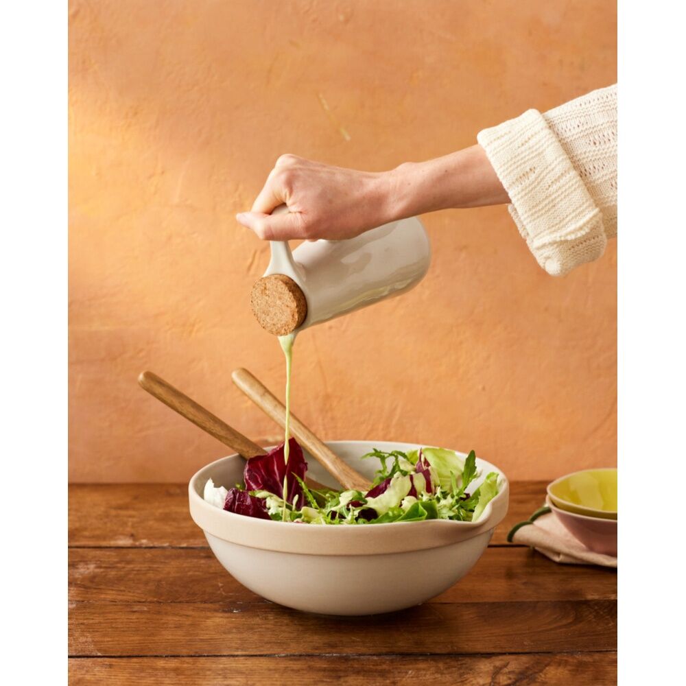 Jamie Oliver 450mL Big Love Delightful Stoneware Oil & Vinegar Drizzler White — image 5