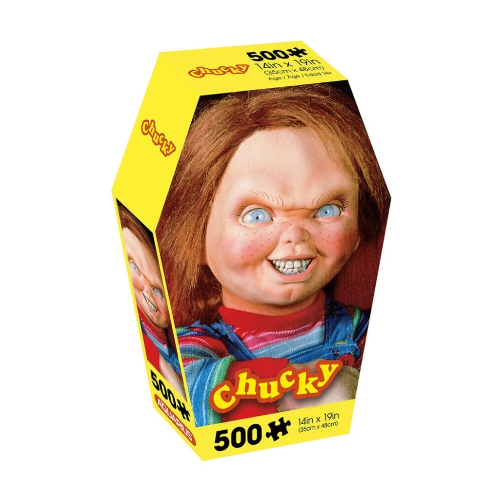Aquarius Multicolour Chucky Coffin Box 500 Piece Jigsaw Puzzle Game