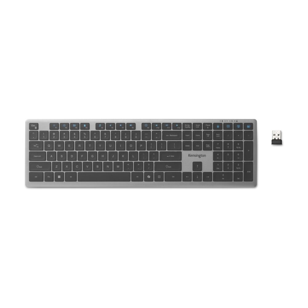 Kensington KB535 EQ Rechargeable Multi-Device Wireless Keyboard Kensington — image 2