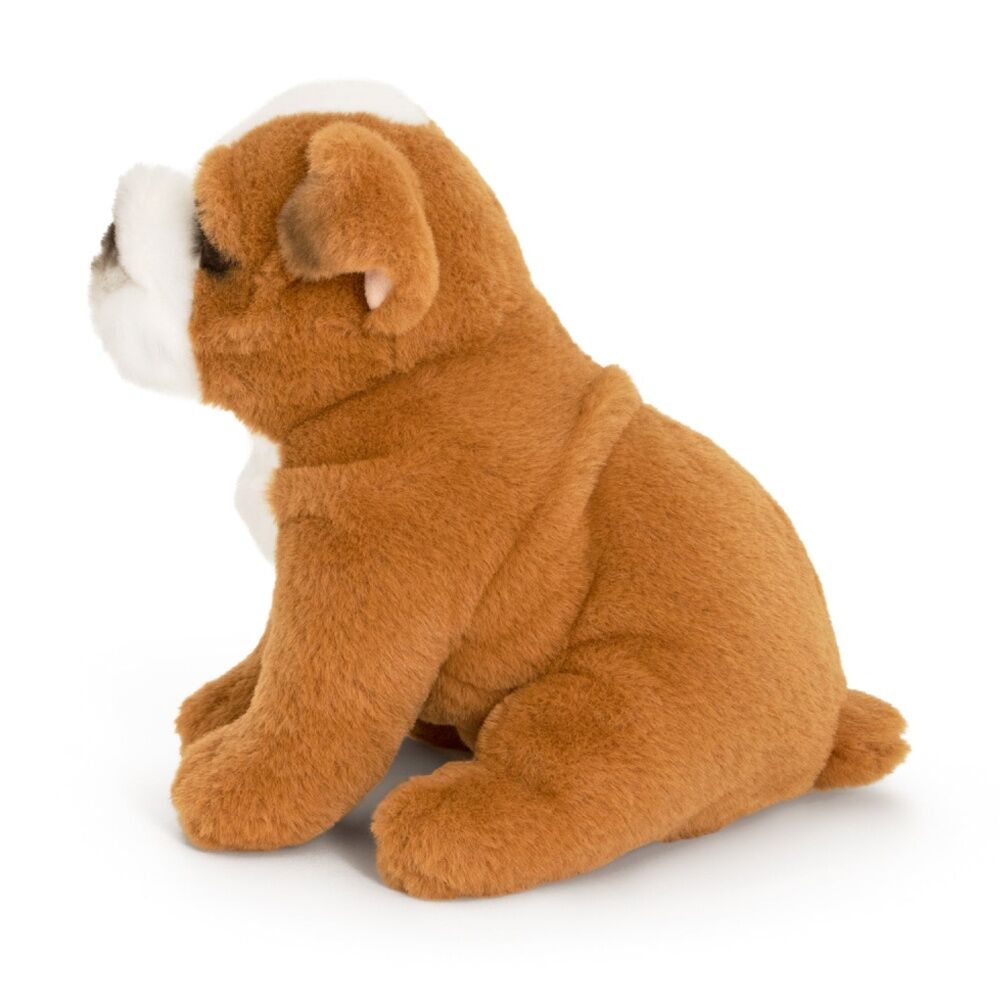 Keycraft Brown/White English Bulldog Soft Animal Kids Plush Toy — image 3