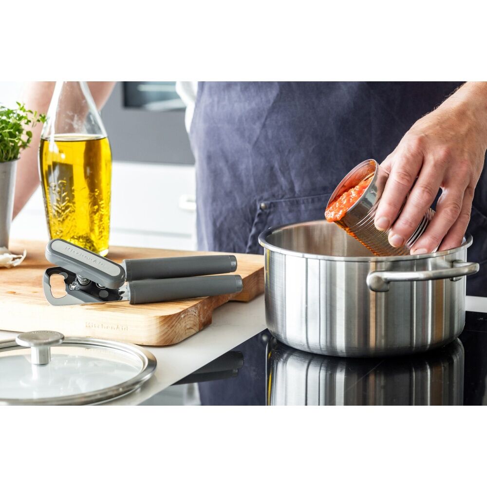 Kitchenaid Multi-Purpose Kitchen Tool Tin Opener Charcoal Grey 21x8.8x3.8cm (2 Pack) — image 6